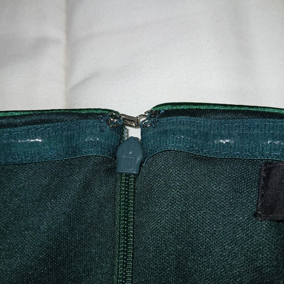 Lulu's Emerald Green Sequin Strapless Mini Dress - Picture 4 of 8